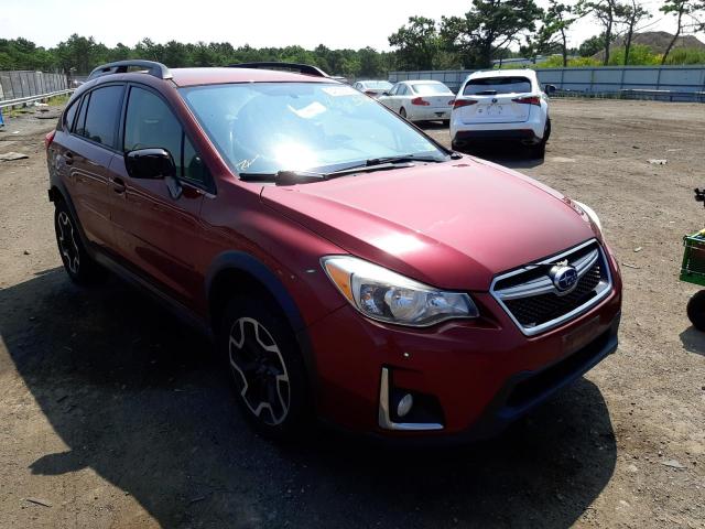 JF2GPABC7HH233184 - 2017 SUBARU CROSSTREK BURGUNDY photo 1