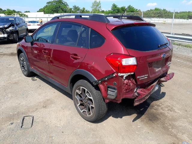 JF2GPABC7HH233184 - 2017 SUBARU CROSSTREK BURGUNDY photo 3