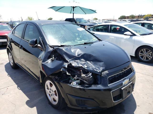 1G1JA5SHXG4178771 - 2016 CHEVROLET SONIC LS BLACK photo 1