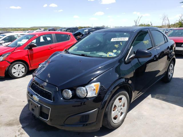 1G1JA5SHXG4178771 - 2016 CHEVROLET SONIC LS BLACK photo 2