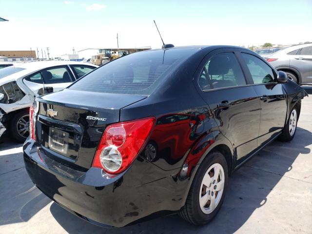 1G1JA5SHXG4178771 - 2016 CHEVROLET SONIC LS BLACK photo 4