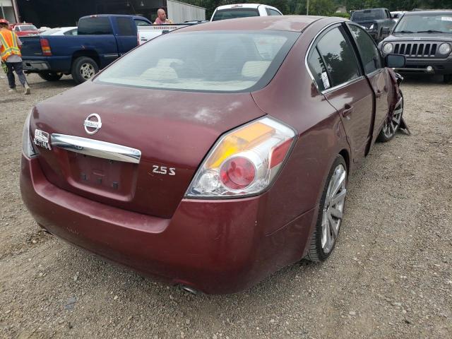 1N4AL2AP8BN405327 - 2011 NISSAN ALTIMA BAS BURGUNDY photo 4