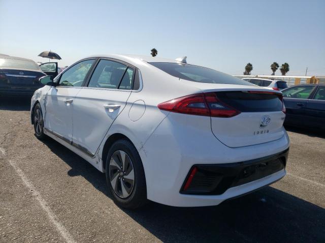 KMHC75LC4HU046555 - 2017 HYUNDAI IONIQ SEL WHITE photo 3