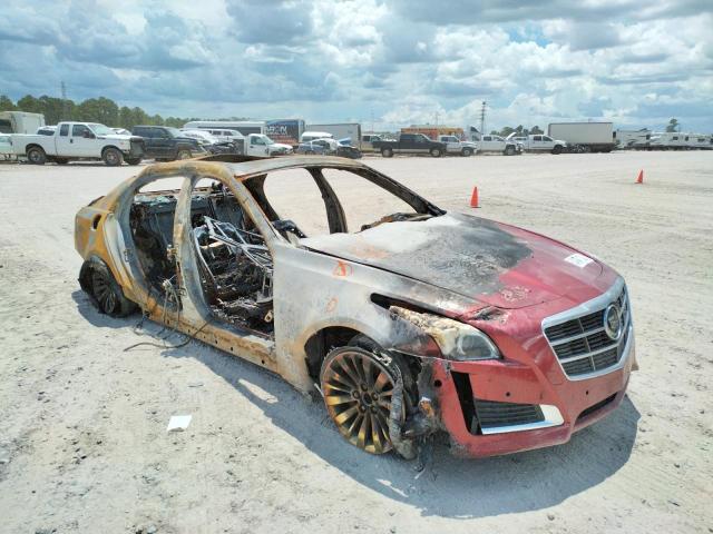 1G6AT5S30E0141645 - 2014 CADILLAC CTS PREMIU BURN photo 1