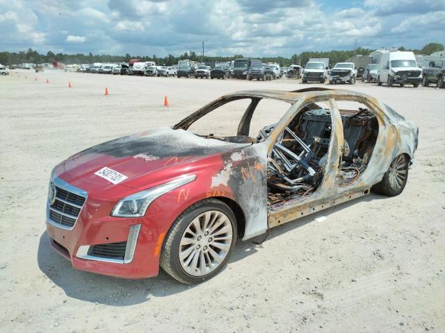 1G6AT5S30E0141645 - 2014 CADILLAC CTS PREMIU BURN photo 2