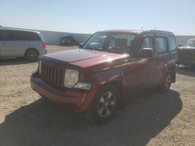 1J8GN28K59W502880 - 2009 JEEP LIBERTY SP MAROON photo 2