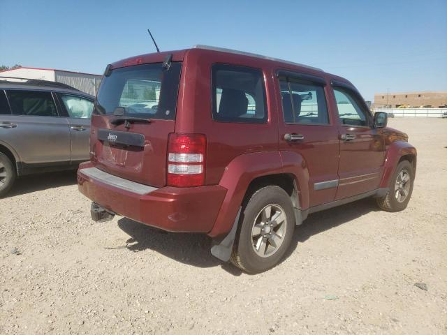 1J8GN28K59W502880 - 2009 JEEP LIBERTY SP MAROON photo 4