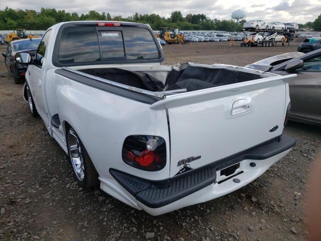 2FTZF0739XCA98082 - 1999 FORD F150 SVT L WHITE photo 3