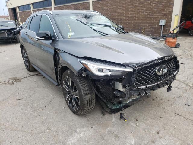 3PCAJ5BB5MF121773 - 2021 INFINITI QX50 LUXE GRAY photo 1