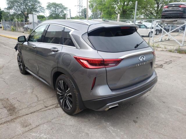 3PCAJ5BB5MF121773 - 2021 INFINITI QX50 LUXE GRAY photo 3