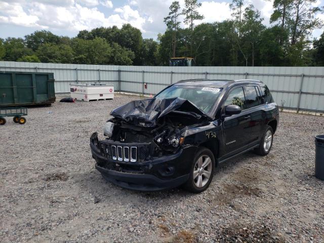 1C4NJCBA5ED725748 - 2014 JEEP COMPASS SP BLACK photo 2