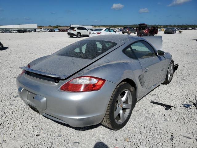 WP0AA29847U763373 - 2007 PORSCHE CAYMAN S SILVER photo 4