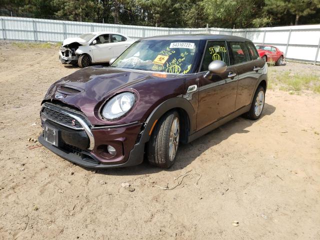 WMWLN9C58G2B30889 - 2016 MINI COOPER S C MAROON photo 2