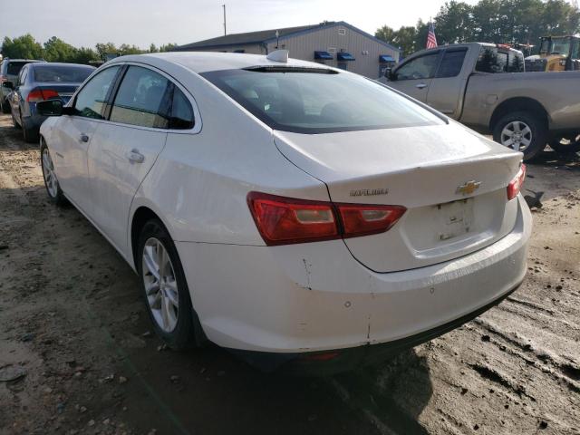 1G1ZJ5SU3HF159615 - 2017 CHEVROLET MALIBU HYB WHITE photo 3