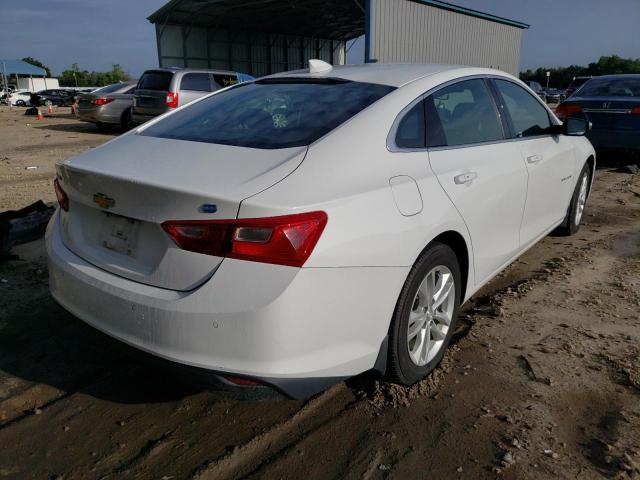 1G1ZJ5SU3HF159615 - 2017 CHEVROLET MALIBU HYB WHITE photo 4