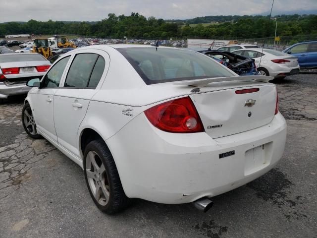 1G1AM58B487190800 - 2008 CHEVROLET COBALT SPO WHITE photo 3