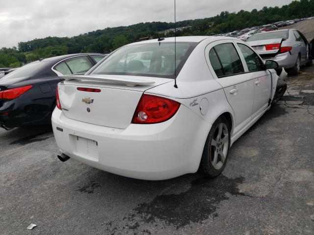 1G1AM58B487190800 - 2008 CHEVROLET COBALT SPO WHITE photo 4