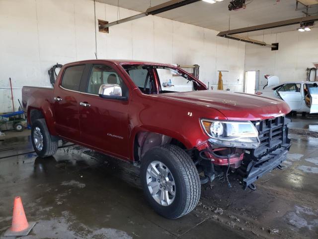 1GCGTCEN4M1247369 - 2021 CHEVROLET COLORADO L RED photo 1