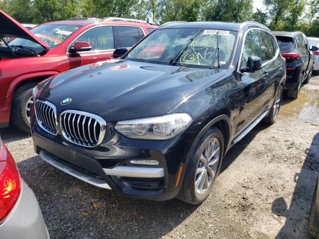 5UXTR7C56KLF36439 - 2019 BMW X3 SDRIVE3 BLACK photo 2