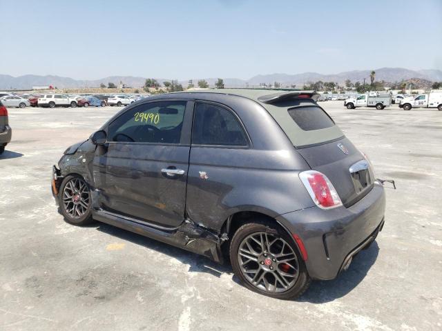 3C3CFFJH0ET190917 - 2014 FIAT 500 ABARTH GRAY photo 3