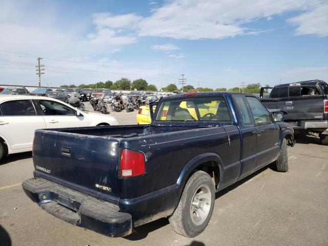 1GCCS19HX38149477 - 2003 CHEVROLET S TRUCK S1 BLUE photo 4