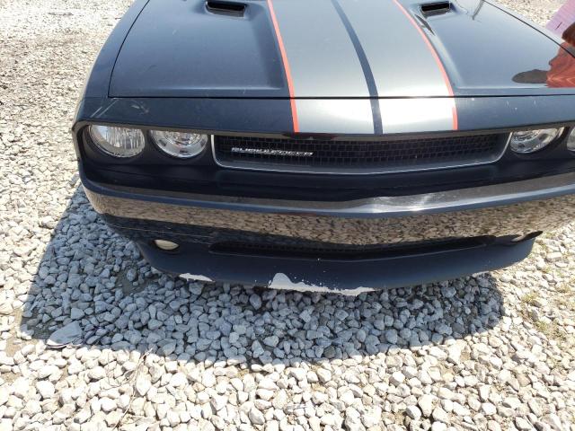 2B3CJ4DG2BH570235 - 2011 DODGE CHALLENGER BLACK photo 9