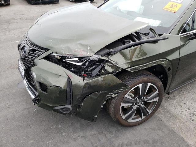 JTHX9JBH8L2029816 - 2020 LEXUS UX 250H GREEN photo 9