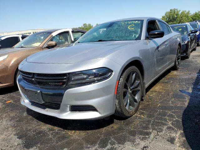 2C3CDXBG6JH126515 - 2018 DODGE CHARGER SX SILVER photo 2