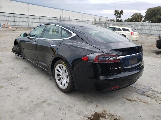 5YJSA1E2XHF183880 - 2017 TESLA MODEL S Սև լուսանկար 3