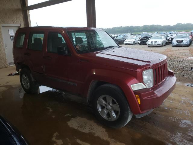 1J4PN2GKXAW170376 - 2010 JEEP LIBERTY SP RED photo 1