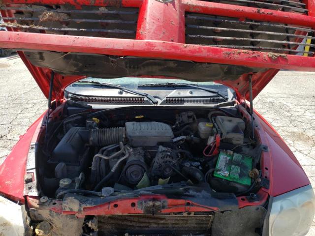 1D7HW48N46S689780 - 2006 DODGE DAKOTA QUA RED photo 7