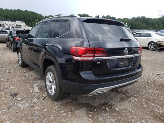 1V2CR2CA7JC568229 - 2018 VOLKSWAGEN ATLAS SE BLACK photo 3