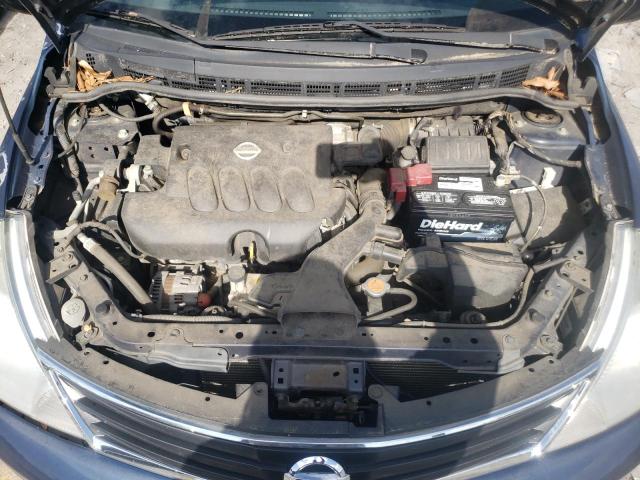 3N1BC1AP7AL357524 - 2010 NISSAN VERSA BLUE photo 7