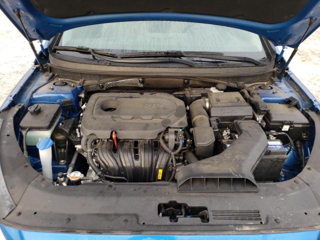 5NPE34AF6JH609296 - 2018 HYUNDAI SONATA SPO BLUE photo 7