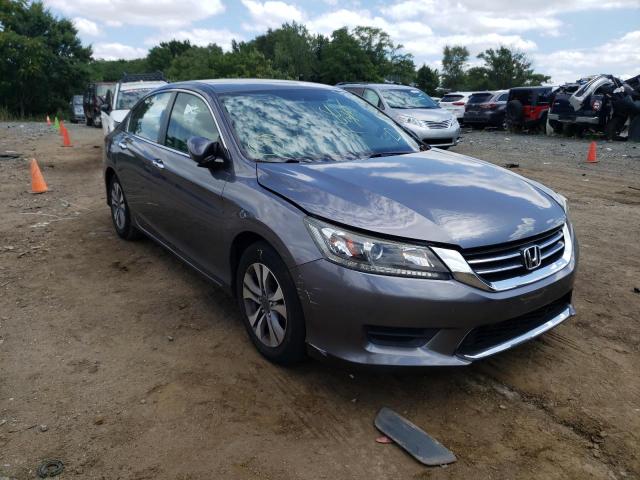 1HGCR2F3XEA265690 - 2014 HONDA ACCORD LX GRAY photo 9