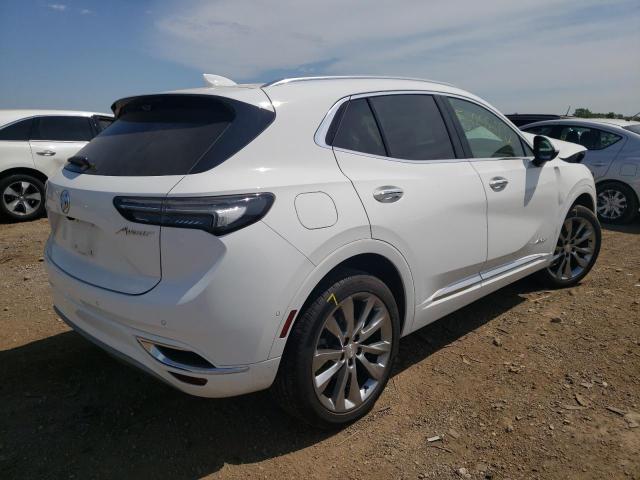LRBFZSR49MD101357 - 2021 BUICK ENVISION A WHITE photo 4