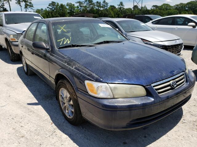 4T1BG22K71U055937 - 2001 TOYOTA CAMRY CE BLUE photo 1