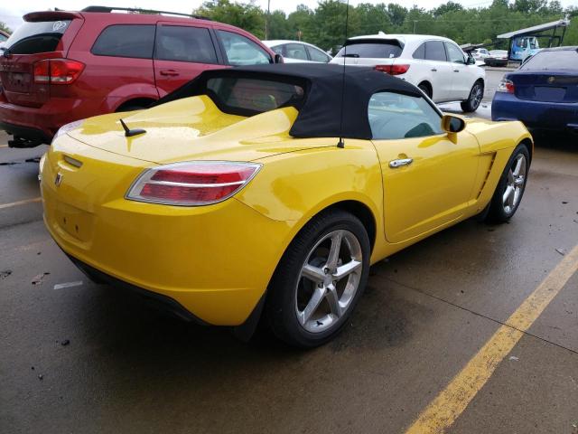 1G8MB35B97Y114690 - 2007 SATURN SKY YELLOW photo 4