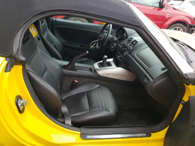 1G8MB35B97Y114690 - 2007 SATURN SKY YELLOW photo 5