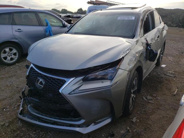 JTJBARBZXH2109813 - 2017 LEXUS NX 200T BA GRAY photo 2