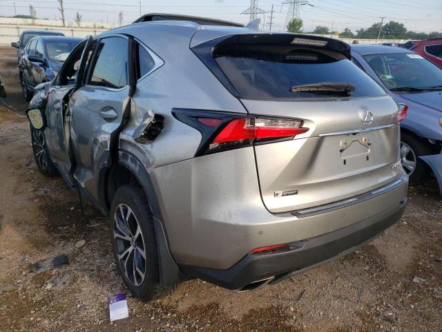 JTJBARBZXH2109813 - 2017 LEXUS NX 200T BA GRAY photo 3