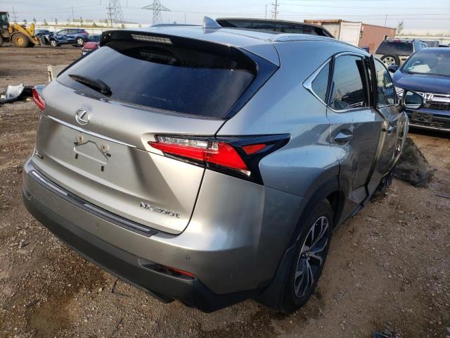 JTJBARBZXH2109813 - 2017 LEXUS NX 200T BA GRAY photo 4