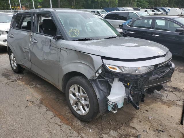 KNDJ23AU1N7835394 - 2022 KIA SOUL LX GRAY photo 1