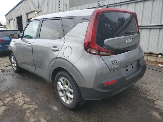 KNDJ23AU1N7835394 - 2022 KIA SOUL LX GRAY photo 3