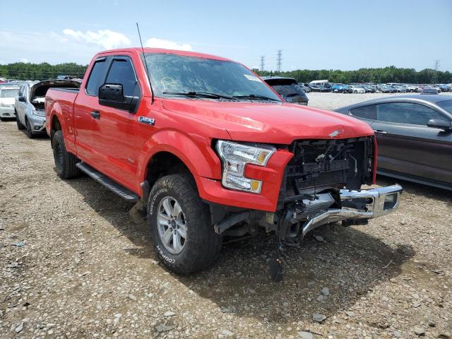 1FTEX1EPXGKE28458 - 2016 FORD F150 SUPER RED photo 1