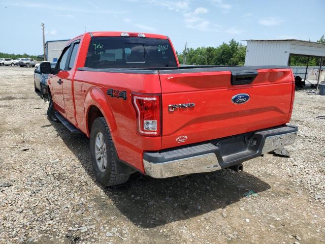 1FTEX1EPXGKE28458 - 2016 FORD F150 SUPER RED photo 3