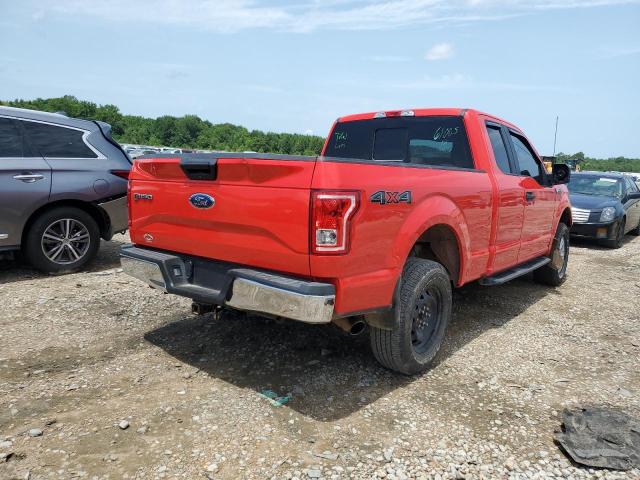 1FTEX1EPXGKE28458 - 2016 FORD F150 SUPER RED photo 4