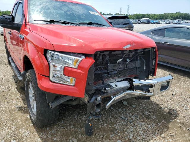 1FTEX1EPXGKE28458 - 2016 FORD F150 SUPER RED photo 9