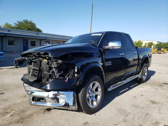 1C6RR7NT2ES119129 - 2014 RAM 1500 LARAM BLACK photo 2