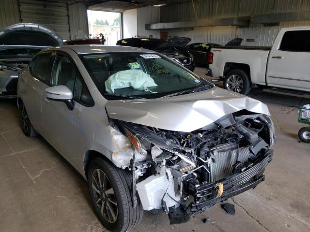 3N1CN8EVXML924166 - 2021 NISSAN VERSA SV SILVER photo 1